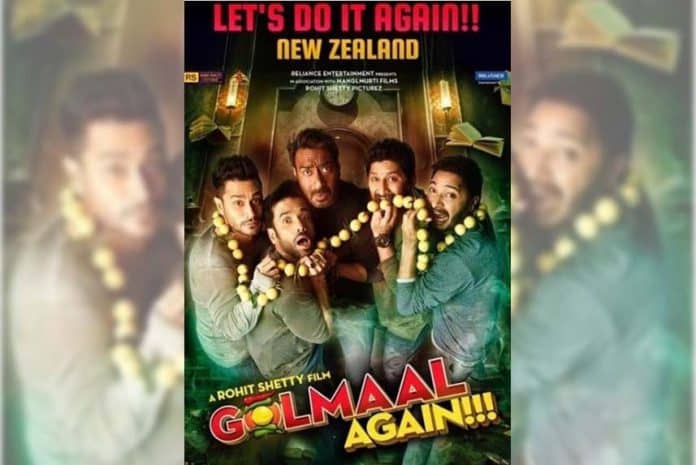 'Golmaal Again' first Hindi film to release in NZ post-COVID.