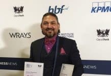 Nilesh Makwana wins at 40Under40 awards