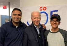 Maju Varghese: The fifth Indian-origin staffer on Biden-Harris team maju varghese with joe biden