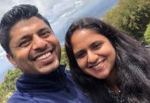 Indian mum plunges to death at Victoria lookout point rosy loomba with husband