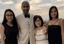 Australia Day Awards 2021: Dr Anand Naidoo OAM Dr anand naidoo OAM and family