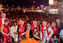 Western Sydney Mayor sparks outrage with divisive words about Diwali steve christou at diwali celebrations
