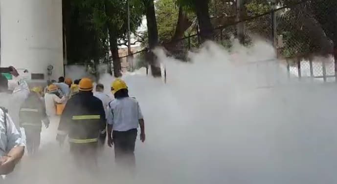 Nashik oxygen tank explodes leak: India's oxygen crisis
