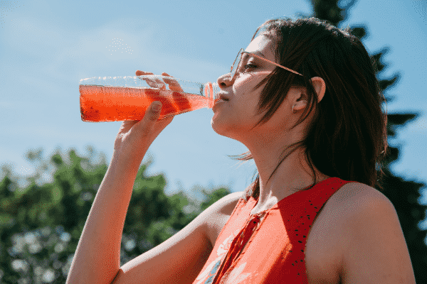drinking juices increases iron absorption from food