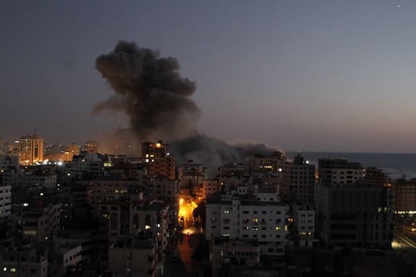 Violence in Gaza, israel rocket attack