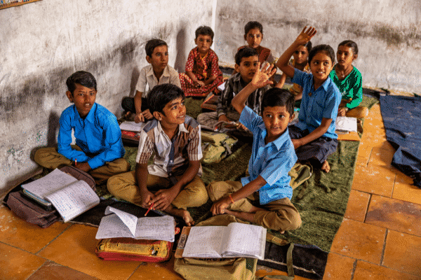 School children in rural India facing inequity with the vaccine rollout