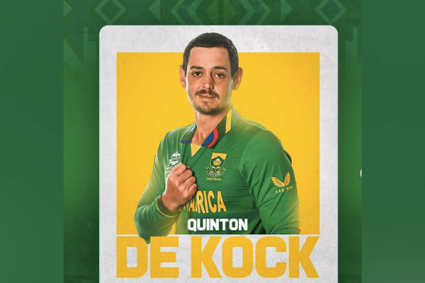 Quinton De Kock. Source: Cricket South Africa/Instagram