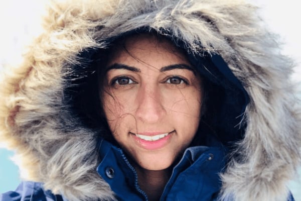 Preet Chandi during her expedition. Source: British Army Twitter