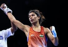 Women's World Boxing champion nikhat