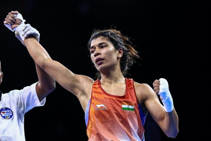 Women's World Boxing champion nikhat