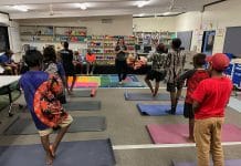 Ngaanyatjarra Lands School yoga